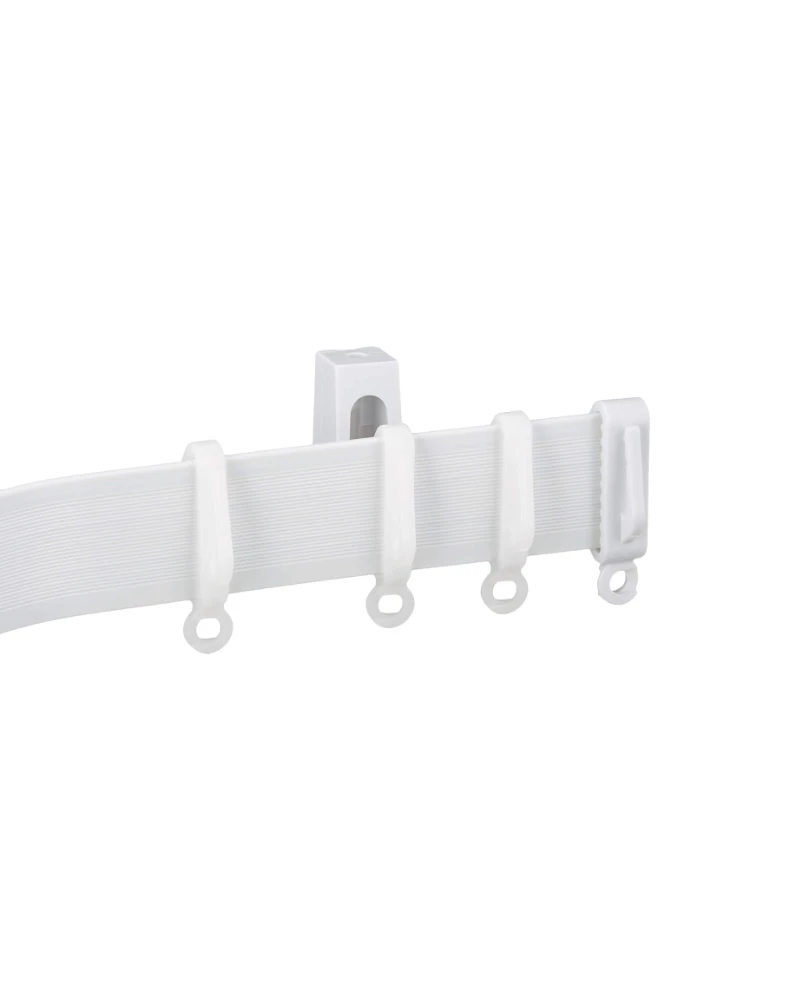 Stropna vodilica za zavjese Flexline, plastika, 7 m, bijela - Slika 5