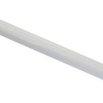 Šipka na napinjanje Ø 23/26 mm bijela na odvrtanje