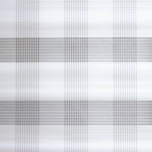Bijela karirana panel zavjesa Day + Night 60 cm x 245 cm