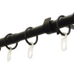 Komplet karniša Cap Ø 19/16 mm crna-mat