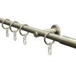 Komplet karniša Sigma Ø 16 mm boja plemenitog čelika