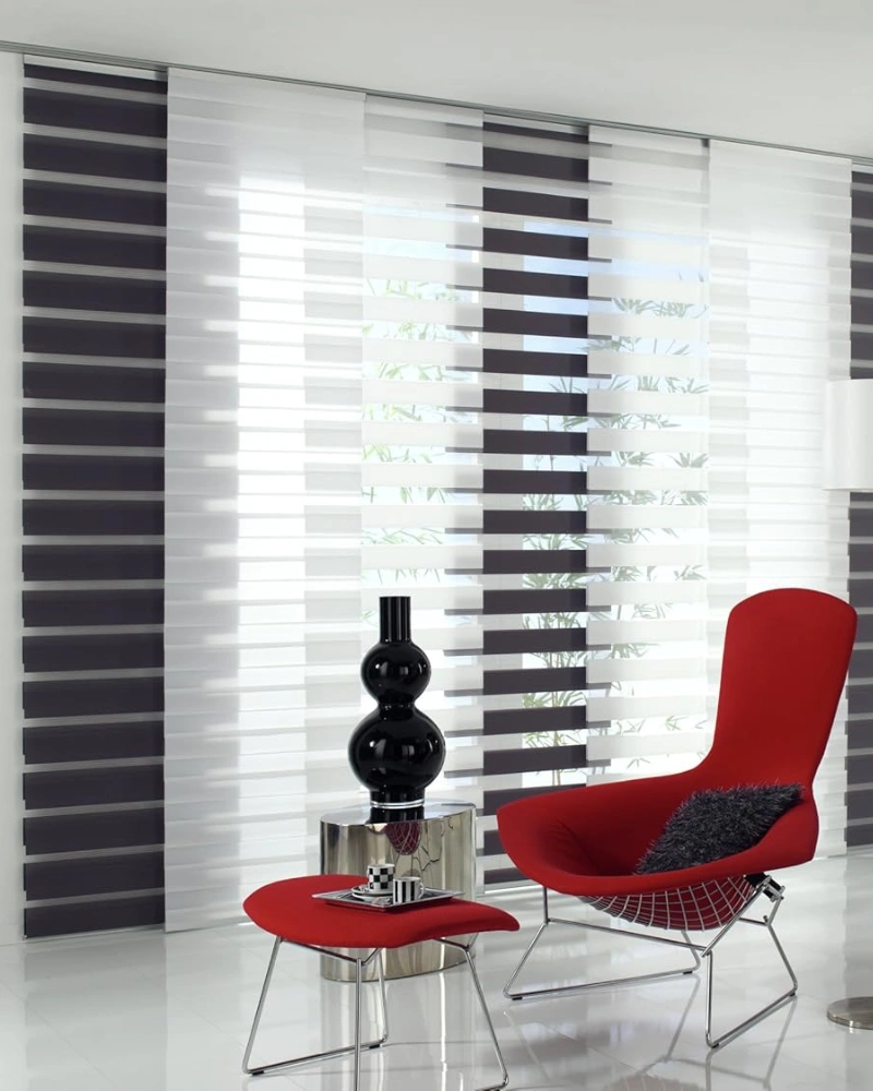 Panel zavjesa D&N, siva, 60x245 cm - Slika 2