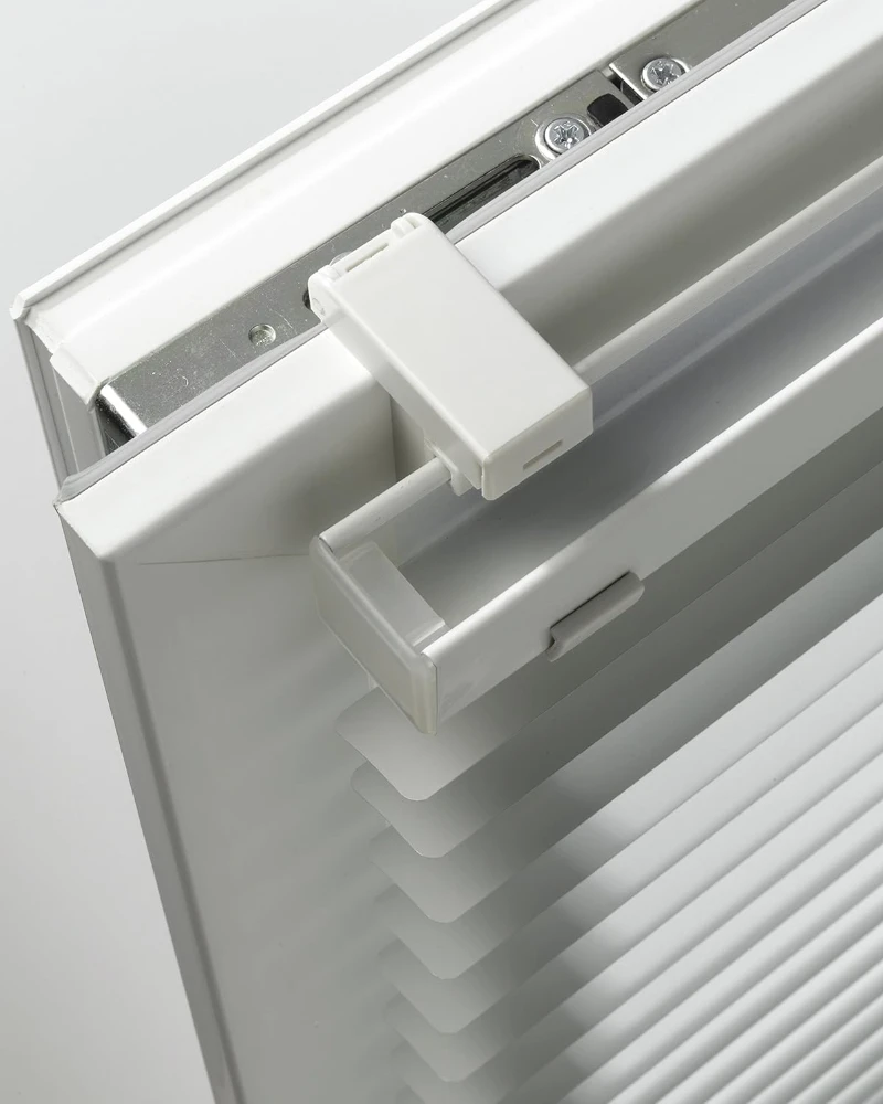 Uglavni nosač žaluzine, PVC, bijela - Slika 2