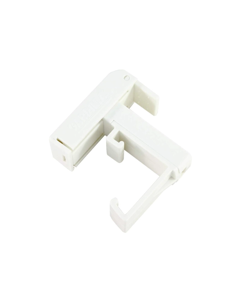 Uglavni nosač žaluzine, PVC, bijela