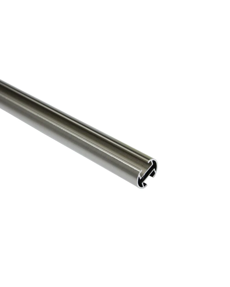 Karniša za zavjese s unutarnjom vodilicom II Memphis, promjera 16 mm, srebrna