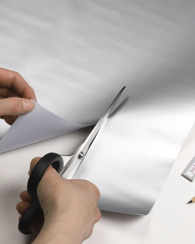 Zaštita od sunca za krovni prozor, bijela, 95x120 cm - Slika 3